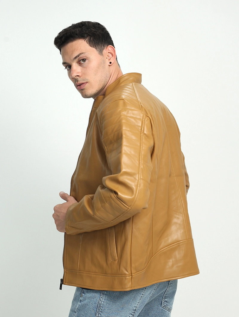 Blouson en cuir